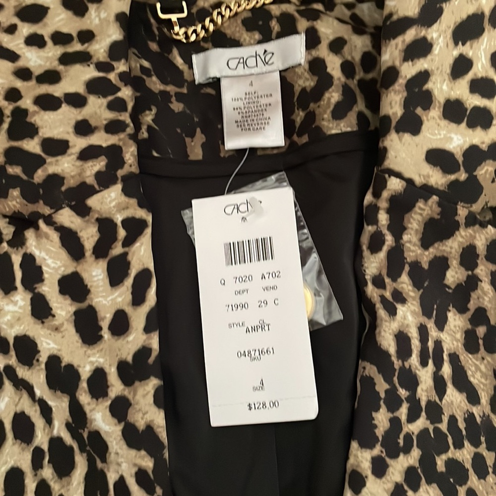 Cache Leopard Blazer - Picture 2 of 5